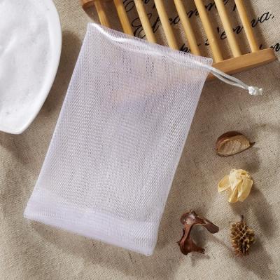 China Degradable Foam Detergent PE DEEP CLEANING Facial Net Net For Facial Cleansing A42 for sale