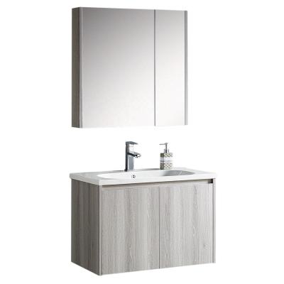 China Fashion Designs Bathroom Cabinet Best Quality PVC Bathroom Cabinet Waterproof Hotel Bathroom Vanity Cabinet 6511-75 for sale