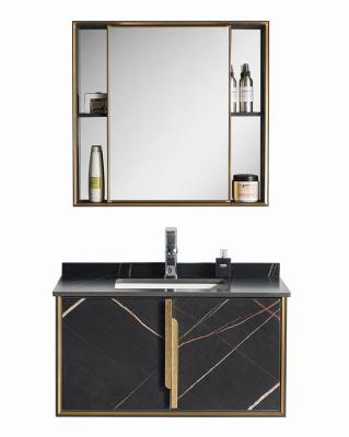 China Hot Sale Modern LED Illuminated Bathroom Vanity Mirror Cabinet Light Frame Customized Modern Style Stainless Steel Lighting Graphic for sale