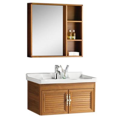 China Factory Cheap Modern Chinese Modern Washroom Space Aluminum Bathroom Vanity Cabinet In Chaozhou for sale