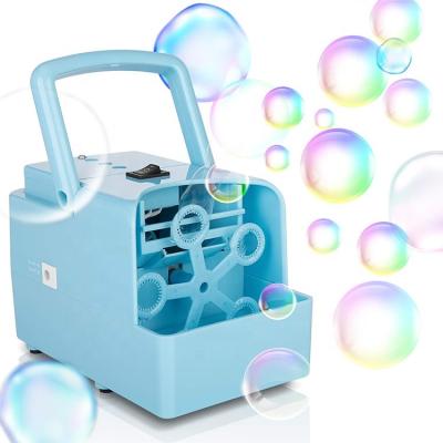 China Amazon Plastic Best Selling Battery Operated Mini Bubble Blower Machine For Kids for sale