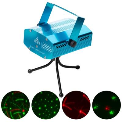 China Mini Disco Laser Stage Light Residential Red and Green Show Projector for sale