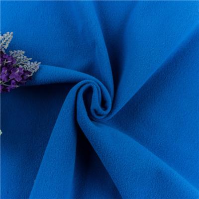 China 180gsm Tricot Anti-Static Anti-Static High Quality Foil Velvet Brushed Super Fabric Sportswear Poly Fabric for sale