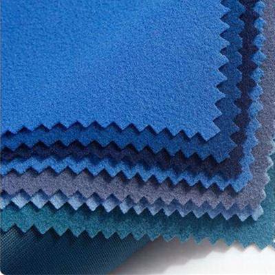 China 100% Gold Knitting Fabric High Quality Anti-static Velor Velvet Foil Polyester Fabric For School Uniform Sportswear for sale