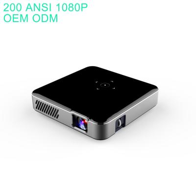 China Pico 4000 Lumens 1080P DLP LED Projector Mini 9.0 4K 150 Inch Mobile Phone China WiFi Projector Full HD Android For Home Education for sale