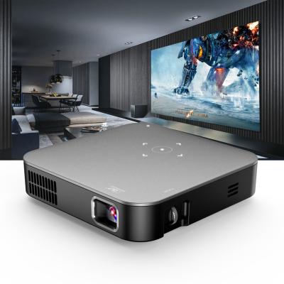 China Pico Android OS 150 Lumens ANSI DLP LED 4k HD Mini Home Theater S200 TV Projector For Phone WiFi Auto Keystone Kids Watch for sale