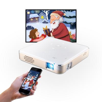 China Pico p60 mini christmas projectors led portable home theater wireless 1080p for cell phone proyector with battery OEM/ODM factory for sale