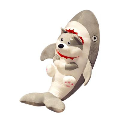 China Cute Animal Cat Shark Stuffed Plush Stuffed Toys Comfortable Stuffed Toy For Friends for sale