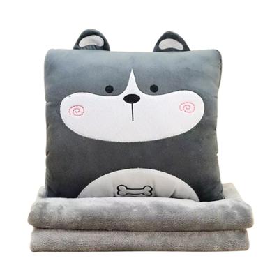 China Cute Stuffed Plush Soft Flannel Nap Pillow Plush Toy Cute Stuffed Toy For Kids for sale