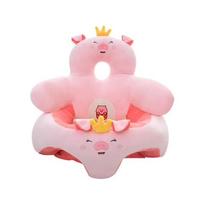 China Factory Direct Selling Stuffed Plush Cushion Pig Bear Giraffe Stuffed Animal Toy For Baby for sale