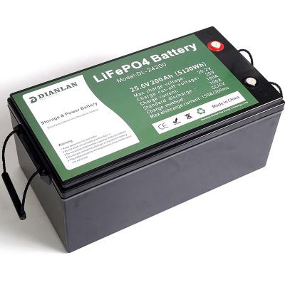 China 24 volt lithium batter 24v 200ah high drain lithium ion battery 24v lifepo4 batteries for sale