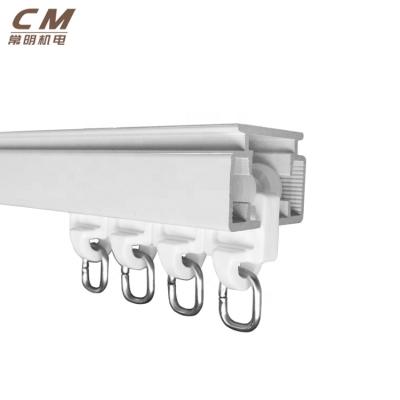 China Modern Smart Curtain Motor Ceiling Electric Curtain Track with Motorized Track Drive Pulley Track Pulley for sale