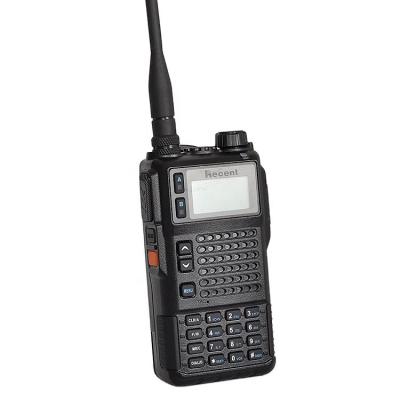 China RS-689 Handheld Radio Built-in Waterproof Intercom 10W V/U/350-400MHz Newest Outdoor Tri Band CTCSS/DCS Dual Cost-effective Display for sale