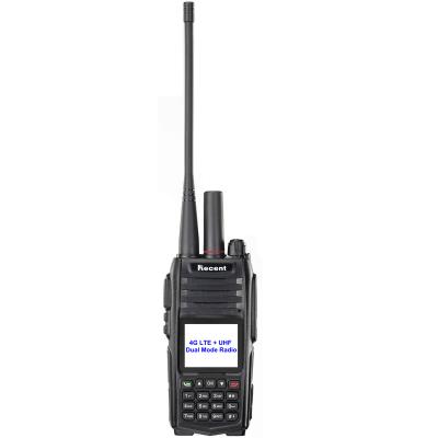 China 4G LTE POC Plus Analog Dual Mode UHF Radio, No Distance Limit, Wide Range Walkie Talkie T12 for sale