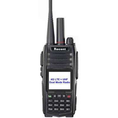 China POC Radio T12 Analog Dual Mode 4G LTE UHF Wide Range PTTs Over Walkie Talkie SIM Card Radio No T12 Cellular Distance for sale