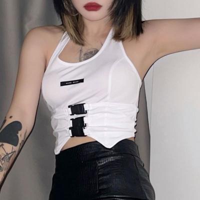 China Dropshipping 2021 Summer QUICK DRY Fashion Streetwear Slim Skinny Women's Camisole Solid Color Vest Sleeveless Vest for sale