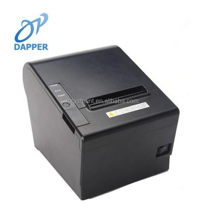 China Black and White Front POS Android Desktop Thermal Printer 80mm Receipt Thermal Printer 80mm Paper POS Android Printer for sale