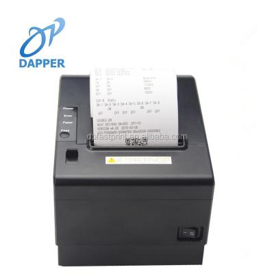 China 80mm black and white thermal receipt printer, pos printer for windows/android system, bluetooth interface for sale