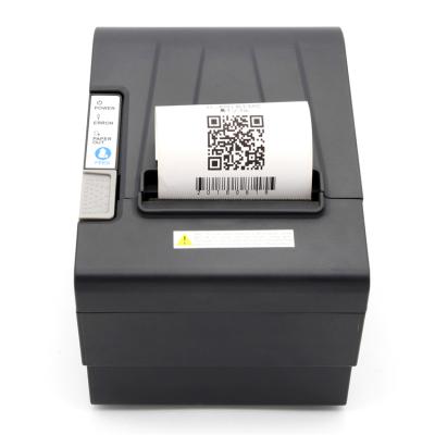 China Black And White Thermal Receipt 3inch POS Printer 80mm USB Desktop Ticket Printer for sale