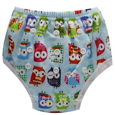 China Printed One-size 100% Washable Reusable Bamboo Waterproof Training Pants For Toddler for sale