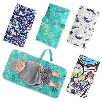 China Eco-Friendly Washable Newborn Baby Changing Pad TEBEIYOU Baby Changing Pads Mat For Home And Travel 60*35cm Portable Waterproof Reusable Changing for sale