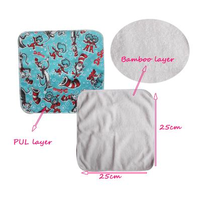 China Rerusable Washable Cheap Bamboo Baby Towel Hand Washcloth Face Wet Cloths for sale