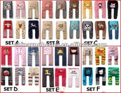 China Anti-pilling baby pants, cute design baby gaiters, baby tights for sale