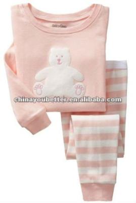 China Printed baby pajamas, baby climbing clothes, baby sleepwear for sale