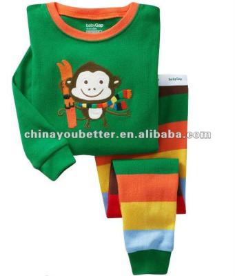 China Baby pajamas / printed sleepwear suit, baby sleepwear for sale