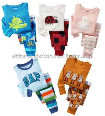 China 100% Printed Cotton Baby Pajamas, Baby Sleepwear for sale