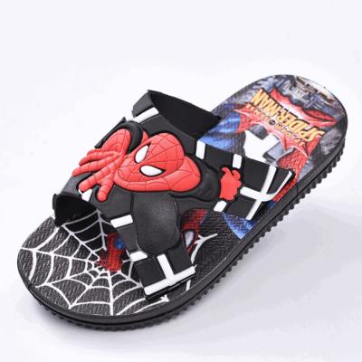 China Kids Slippers Summer Boys And Girls Cartoon Home Children Flat Soft Bottom Non-slip Slippers for sale