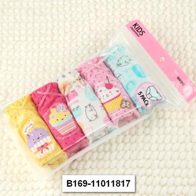 China Cute Preteen Style Girls Panties Cotton Underwear Breathable Underwear Factory Made With Good Price for sale