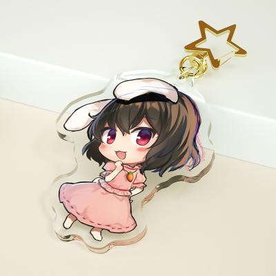 China DIY / Custom Anime / Photo Paran 2023 Printed Clear Acrylic Key Chain Laser Cut Acrylic Key Chain Custom Anime Figure Kids Acrylic Charms Key Chain for sale