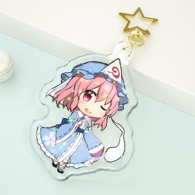 China DIY/New Wenzhou Acrylic Key Chain Anime/Photo Anime Paran Kawaii Charm Custom Clear Acrylic Cute Cartoon Key Chain Wholesale Acrylic Key Chain for sale