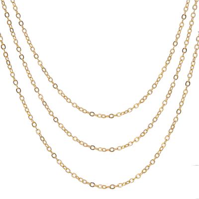 China hot sale environment friendly fashion cheap 18k gold plated new personalized jewelry fashion necklaces for sale