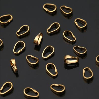 China Diy Loop Pendant Connector Non-fading Component Jewelry Accessories Handmade For Necklace Making for sale