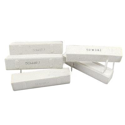 China Normal Apply FZYH 50W High Power Cement Resistor 1R/2/3/4/5/6/8/10/12/20/25/1 00 Ohm/200 Ohm for sale