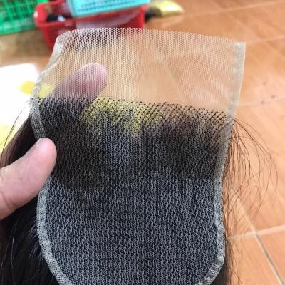 China 100% Virgin Swiss Human Hair Closure, Transparent Cuticle Aligned Hair Lace Band 4x4 5x5 6x6 7x7 HD Lace Closure Closure With Baby Hair for sale