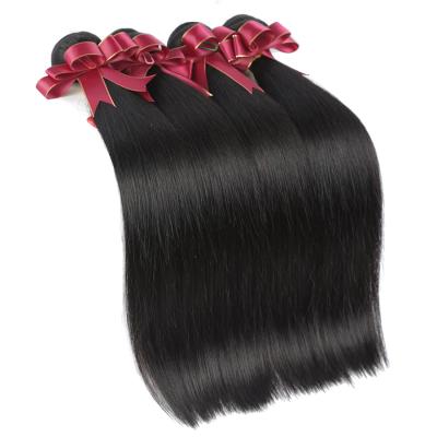 China All textures wholesale real natural color brazilian silky straight wave hair extension for black women for sale