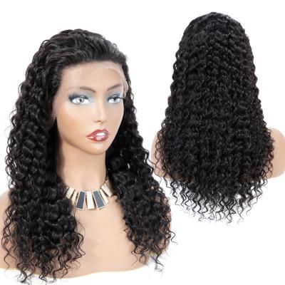 China ALL Textures Shmily Brazilian Hair Water Wave Human Hair Short 13x6 Long Lace Frontal Wigs For Black Women Virgin Remy Brazilian Hair Human Wig for sale