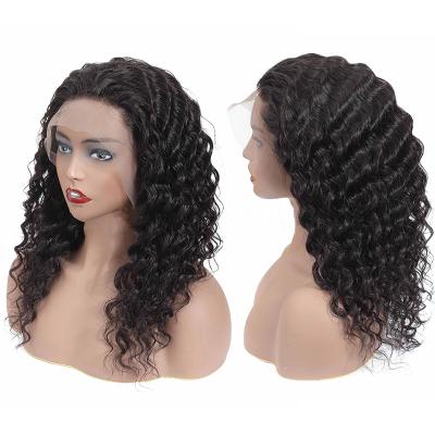 China ALL 13x6 Indian Remy Human Hair Deep Curly Virgin Hair Factory Direct Sellers Lace Wave Wigs Raw Wave Indian Raw Wave Wig 13x6 for sale