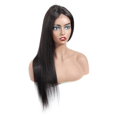 China ALL Textures Wholesale Unprocessed Raw Virgin Hair Cuticle Aligned Hair Weaves And Straight Wigs Brazilian Human Hair Wig For Black Women for sale