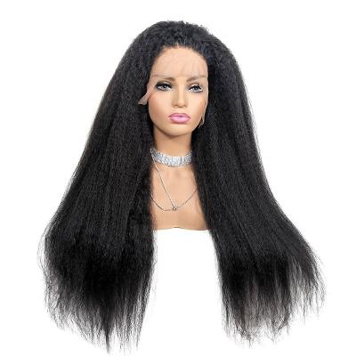 China ALL Hair Textures 100% Lace Front Wig Pre Plucked HD Lace Front Wig Brazilian Curly Straight Transparent Raw Hair Wholesale Seller for sale