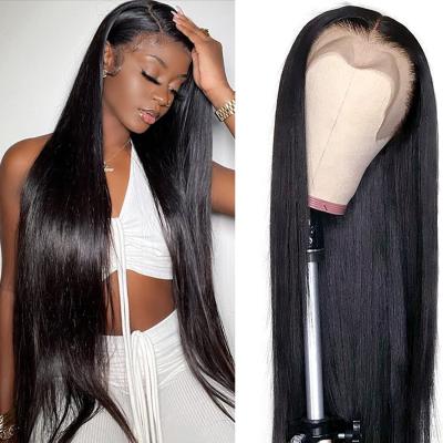 China ALL Textures Shmily 13x4 Lace Front Wig Straight Cuticle Aligned Brazilian Virgin Hair Wigs Seller Transparent Lace Hair Wig for sale