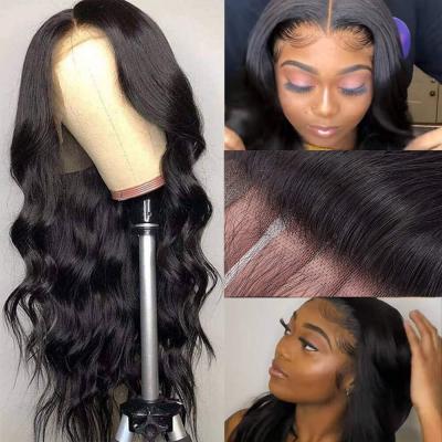 China ALL Textures Mink Brazilian Lace Front Wigs Wholesale Cuticle Aligned Virgin Hair HD Transparent Swiss Lace Hair Wigs For Black Women for sale