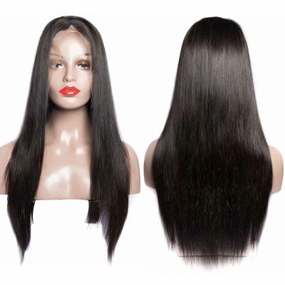 China ALL Textures Wholesale Hair Pulled Glueless Front Full Lace Wig Human Hair Wigs Mink Cuticle Aligned Hair Double Layered For Black Women for sale