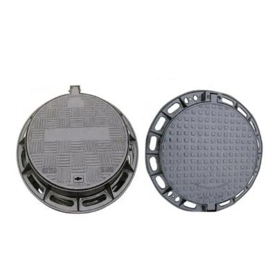 China Spheroidal Graphite Ductile Cast Iron Manhole Cover Less Noise Te koop