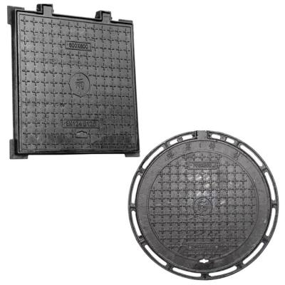 China B125 C250 D400 Ductile Iron Access Covers And Frame Te koop