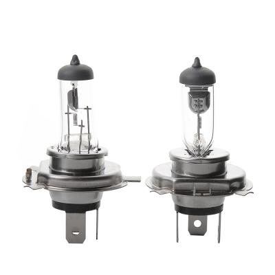 China Low Price Glass Super Value Headlight H4 Halogen Lights 12V 60/55W Universal Auto Head Lights for sale