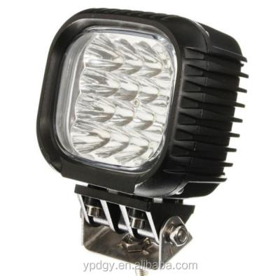 China Car/Truck Work Light For 48w/16pcs*3w Black Flood LED Work Light 2021 New High Power Work Light Car Accessory Around Flood 48w Led Offroad Work Light C Ree for sale